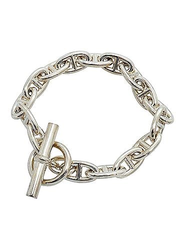 Hermès Hermes Chaine d'Ancre GM Bracelet, 16 links, Sterling Silver 925, Men's (view 1)