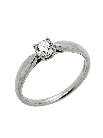 Tiffany & Co. Tiffany &amp; Co. Harmony Ring, 1PD (One Diamond), Pt950 Platinum, 0.27ct Diamond (Women's) (view 1)