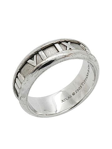 Tiffany & Co. Tiffany &amp; Co. Atlas Ring, 18K White Gold (Women's) (view 1)