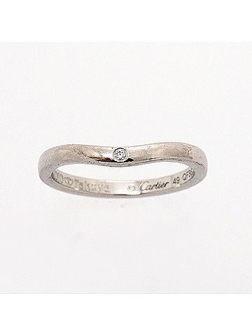 Cartier Cartier Ballerina Ring, 3PD, Pt950 Platinum, Diamond, Ladies' (view 2)