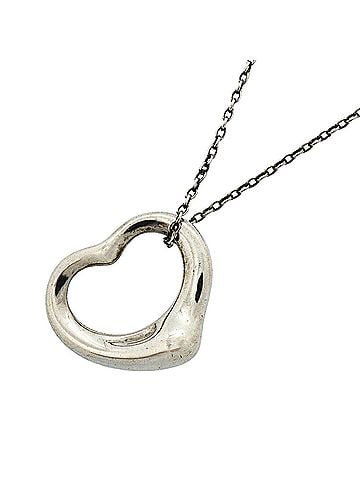 Tiffany & Co. Tiffany &amp; Co. Heart Necklace, Sterling Silver 925, Women's (view 1)
