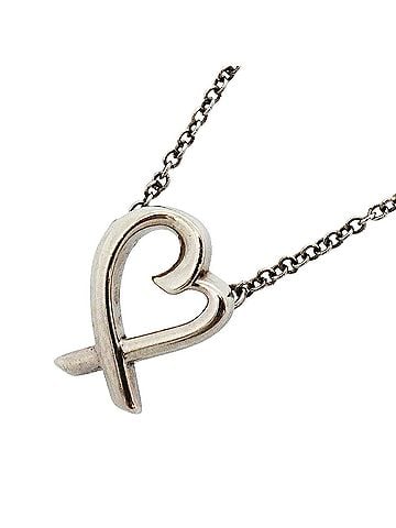Tiffany & Co. Tiffany &amp; Co. Loving Heart Necklace, Sterling Silver 925, Women's (view 1)