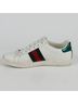 Gucci 100% Leather White Ace Sneakers Size EU 35 1/2 - photo 3