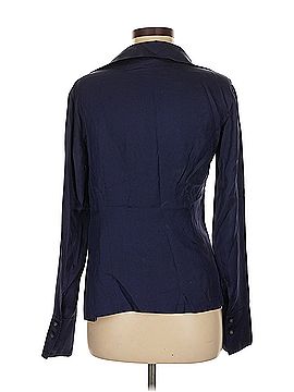 Armani Exchange Armani Exchange Long Sleeve Silk Top (view 2)