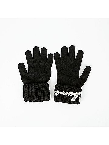 Chanel Pearl Logo Gloves (view 2)