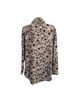 Lularoe Floral Black White Long Sleeve Button-Down Shirt Size L - photo 2