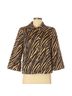 Doncaster Sport Animal Print Tan Black Jacket Size 8 - photo 1