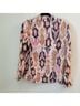 Doncaster Sport 100% Linen Floral Multi Color Jacket Size 10 - photo 5