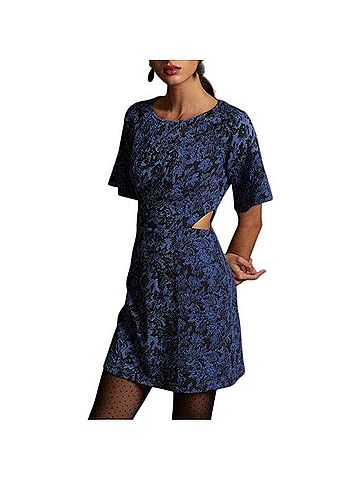 Anthropologie Jacquard Cocktail Dress (view 1)