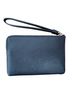 Coach 100% Leather Black Leather Wristlet One size - photo 2