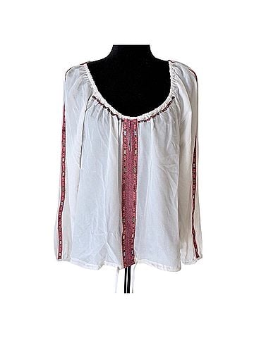 Rory Beca Rory Beca Long Sleeve Silk Top (view 1)