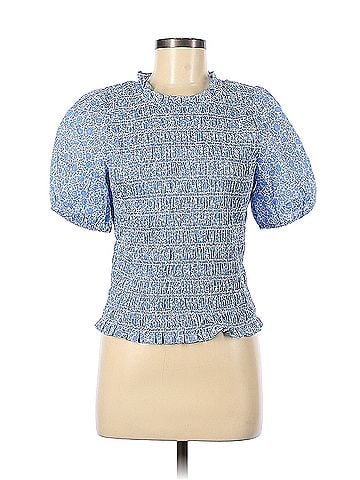Liberty Art Fabrics for J.Crew Liberty Art Fabrics For J.Crew Short Sleeve Blouse (view 1)