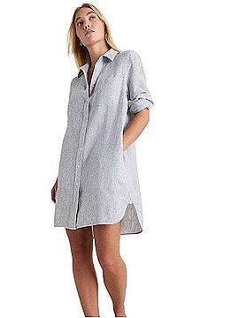 Quince European Linen Shirt Dress Casual Dress (view 1)