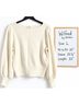 Wilfred Ivory Pullover Sweater Size L - photo 6