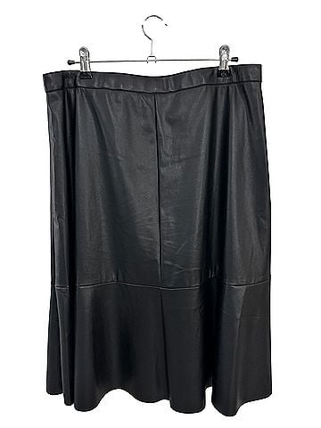 Cato Faux Leather Skirt (view 2)