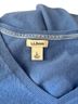 L.L.Bean 100% Cashmere Blue Wool Pullover Sweater Size L - photo 3