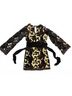 Venus 95% Polyester 5% Spandex 100% Polyester 95% Polyester 5% Spandex Floral Black Tan Cocktail Dress Size 8 - photo 8