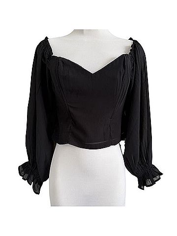 Guess Long Sleeve Blouse (view 1)