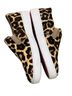 Michael Kors Animal Print Brown Black Sneakers Size 6 - photo 4