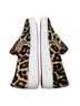 Michael Kors Animal Print Brown Black Sneakers Size 6 - photo 5