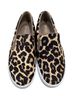 Michael Kors Animal Print Brown Black Sneakers Size 6 - photo 2