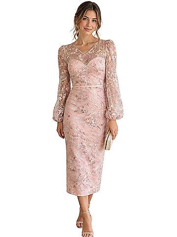 Theia Cocktail Dress (view 1)