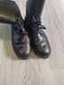 Tory Burch 100% Leather Solid Black Ankle Boots Size 8 1/2 - photo 3