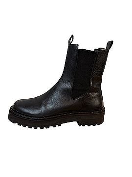 Black Suede Studio Demi Boots (view 2)