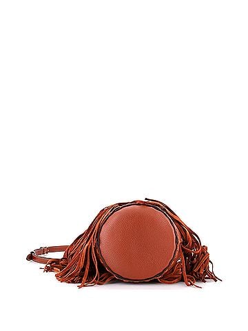 Valentino Garavani Nellcote Bucket Bag Leather with Suede Small (view 2)