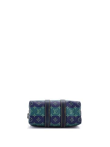 Louis Vuitton Keepall Bandouliere Bag Limited Edition Marque Deposee Stripes Monogram Heritage Canvas 25 (view 2)