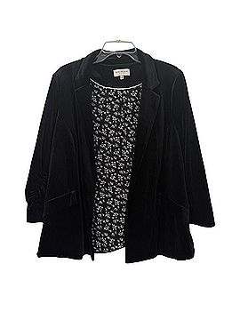 Skies Are Blue Curvy Blazer (view 1)