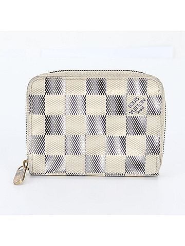 Louis Vuitton Louis Vuitton Damier Azur Zippy Coin Purse N63069 Leather Wallet/Coin Case, for Women (view 1)
