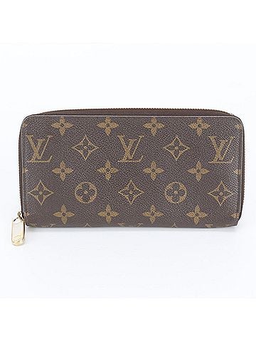 Louis Vuitton Louis Vuitton Monogram Zippy Wallet M41895 Leather Long Wallet, Round Zipper, Women's (view 1)