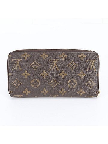 Louis Vuitton Louis Vuitton Monogram Zippy Wallet M41895 Leather Long Wallet, Round Zipper, Women's (view 2)