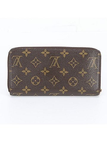 Louis Vuitton Louis Vuitton Monogram Zippy Wallet M42616 Leather Long Wallet, Round Zipper, Women's (view 2)