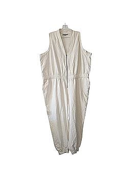 ELOQUII Elements Sleeveless Knit Jumpsuit Jumpsuit (view 1)
