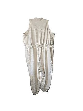 ELOQUII Elements Sleeveless Knit Jumpsuit Jumpsuit (view 2)