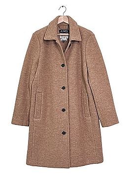 J.Crew Italian Boiled Wool Car Coat Coat (view 2)