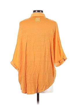 120% Lino 120% Lino Short Sleeve Button Down Shirt (view 2)