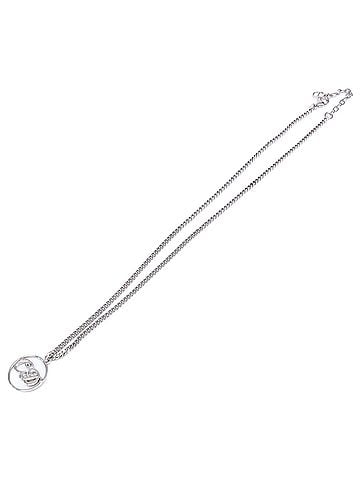 Christian Dior Christian Dior DIOR 925 Kenny Scharf CD Logo Necklace, Silver, Men's (view 2)