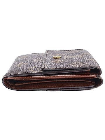 Louis Vuitton LOUIS VUITTON M61654 Portefeuille Elise Monogram Canvas Bi-fold Wallet (with coin purse) Brown Women's (view 2)