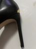 Michael Kors 100% Leather Solid Black Heels Size 11 - photo 3