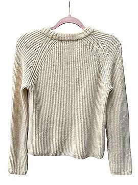 Quince Ribbed Crewneck Cashmere Sweater Pullover Sweater (view 2)