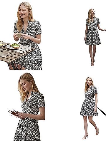 Diane von Furstenberg Evalina Casual Dress (view 2)