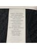 Coach 70% Wool 30% Cashmere 100% Leather Solid Black Scarf One size - photo 4