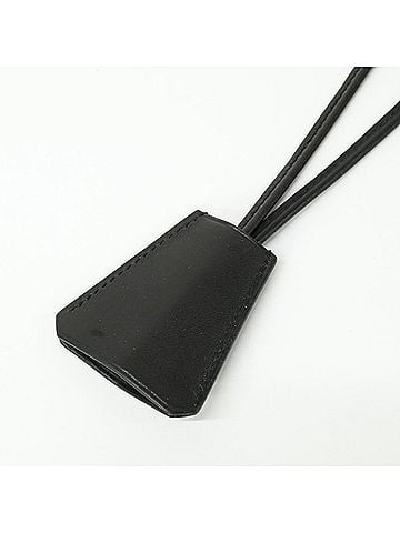 Hermès HERMES Kelly Watch Box Calf Clochette Necklace Black Women's (view 1)