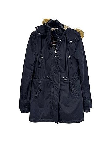 Superdry Microfibre Coat (view 1)