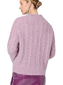Astr Violetta Wool Pullover Sweater (view 2)