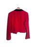 Ralph Lauren 71% Wool 19% Polyamide 9% Polyester 4% Elastic 100% Acetate 100% Cotton Red Black Blazer Size 14 - photo 2