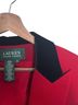 Ralph Lauren 71% Wool 19% Polyamide 9% Polyester 4% Elastic 100% Acetate 100% Cotton Red Black Blazer Size 14 - photo 6